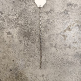 دستبند استیل طرح آجری رنگ silver