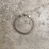 دستبند استیل رنگ ثابت رنگ silver