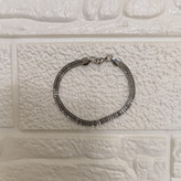 دستبند استیل رنگ ثابت رنگ silver