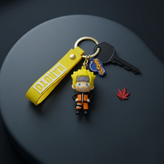 جاکلیدی سیلیکونی اورجینال انیمه Naruto رنگ زرد