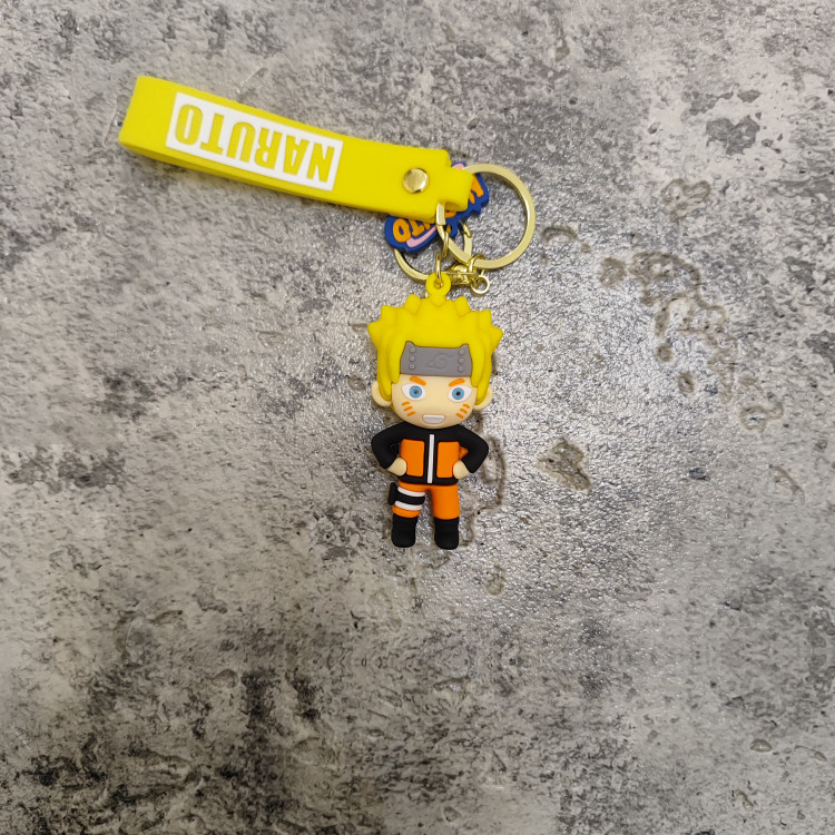 جاکلیدی سیلیکونی اورجینال انیمه Naruto رنگ زرد