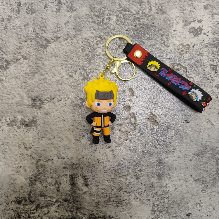 جاکلیدی سیلیکونی اورجینال انیمه Naruto رنگ نارنجی